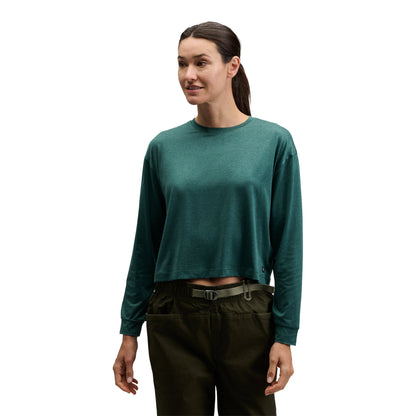 Women's Circuit Long Sleeve Tee | Black Diamond Essential